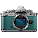Nikon Zf Mirrorless Camera (Silver & Teal Blue)