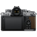 Nikon Zf Mirrorless Camera (Silver & Sepia Brown)