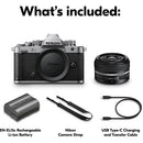 Nikon Zf Mirrorless Camera with 40mm Lens (Silver)