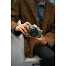 Nikon Zf Mirrorless Camera (Silver & Teal Blue)