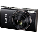Canon PowerShot ELPH 360 HS A Digital Camera (Black) Package