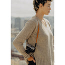 Peak Design Form Leather Camera Strap Neck Amber