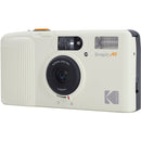 Kodak Snapic A1 35mm Film Camera (Ivory White)