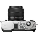 OM SYSTEM PEN Mirrorless Camera with 14-42mm III Lens (Silver)