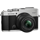 OM SYSTEM PEN Mirrorless Camera with 14-42mm III Lens (Silver)