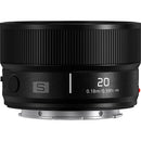 Panasonic LUMIX S 20mm f/2.5 Lens (L-Mount, Black)