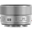 Panasonic LUMIX S 20mm f/2.5 Lens (L-Mount, Silver)