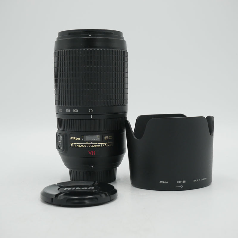 Nikon AF-S VR NIKKOR 70-300mm f/4.5-5.6G IF-ED Lens *USED*