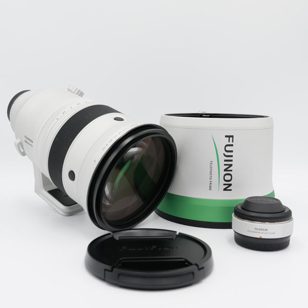 FUJIFILM XF 200mm f/2 R LM OIS WR Lens with XF 1.4x TC F2 WR Teleconverter Kit *USED*