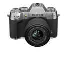 FUJIFILM X-T50 Mirrorless Camera with 15-45mm f/3.5-5.6 Lens (Silver)