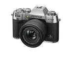 FUJIFILM X-T50 Mirrorless Camera with 15-45mm f/3.5-5.6 Lens (Silver)