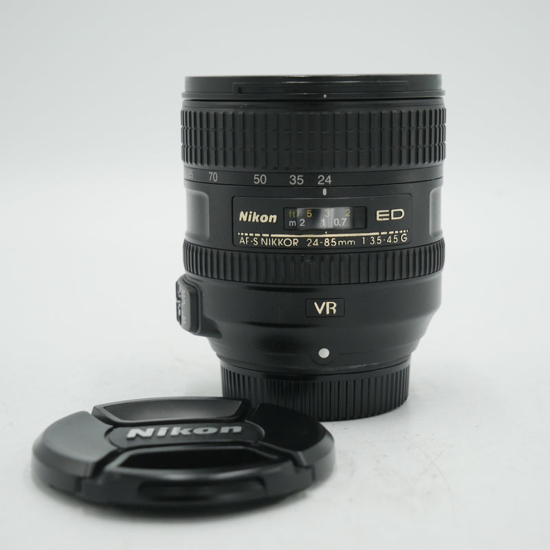 Nikon AF-S NIKKOR 24-85mm f/3.5-4.5G ED VR Lens *USED*