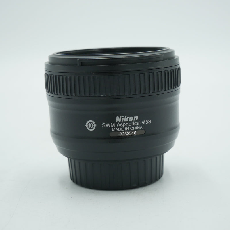 Nikon AF-S NIKKOR 50mm f/1.8G Lens *USED*