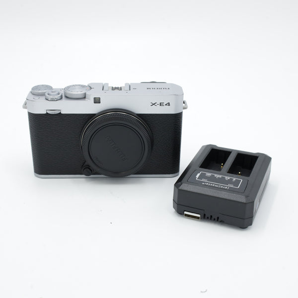 FUJIFILM X-E4 Mirrorless Camera (Silver) *USED*