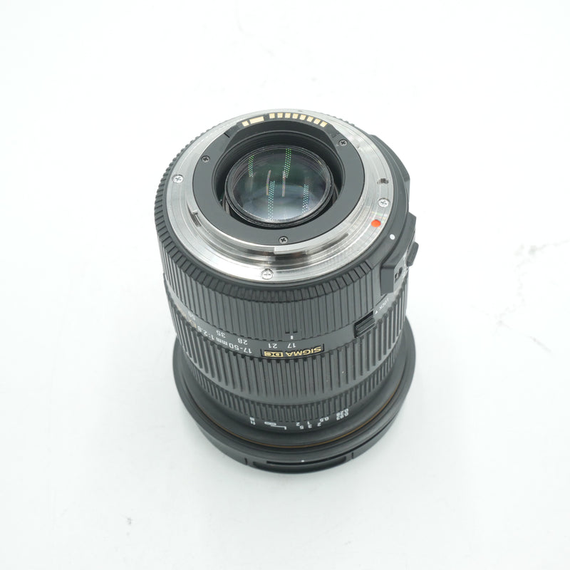 Sigma 17-50mm f/2.8 EX DC OS HSM Lens for Canon EF *USED*