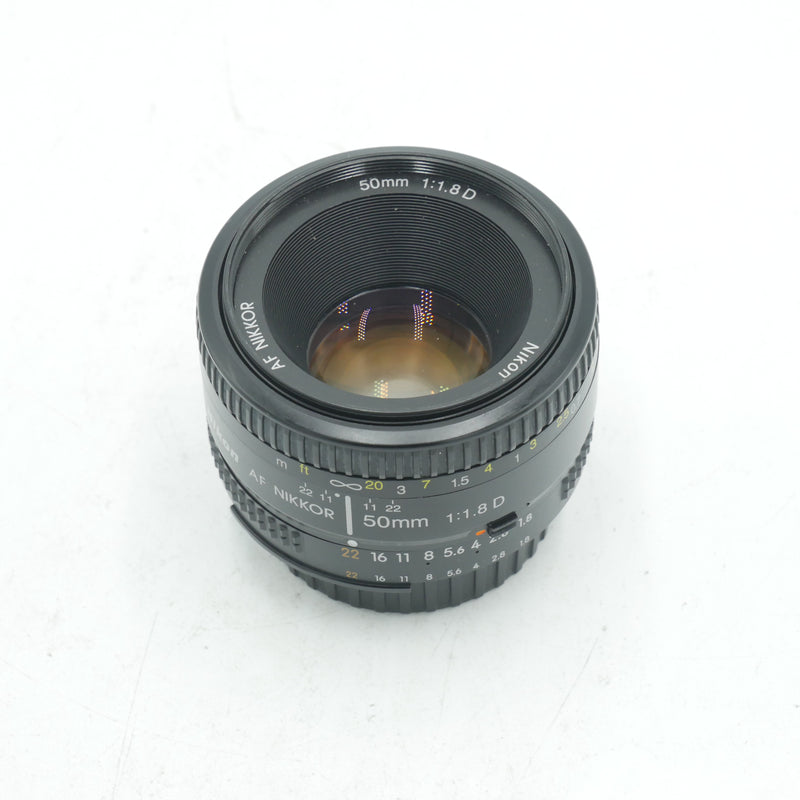 Nikon AF NIKKOR 50mm f/1.8D Lens USED