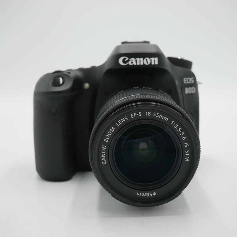 Canon EOS 80D DSLR Camera with 18-55mm Lens *USED*