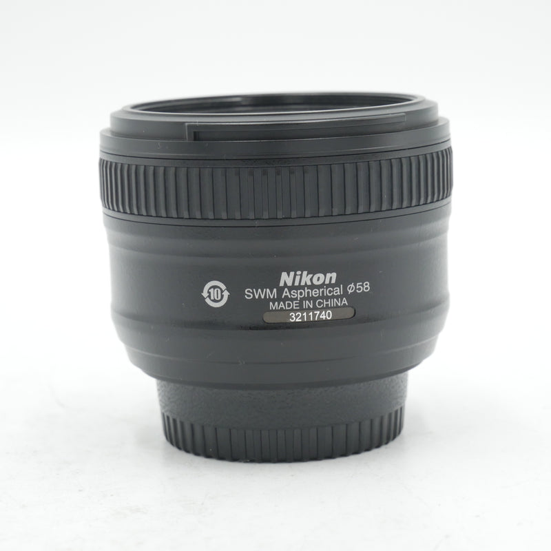 Nikon AF-S NIKKOR 50mm f/1.8G Lens *USED*