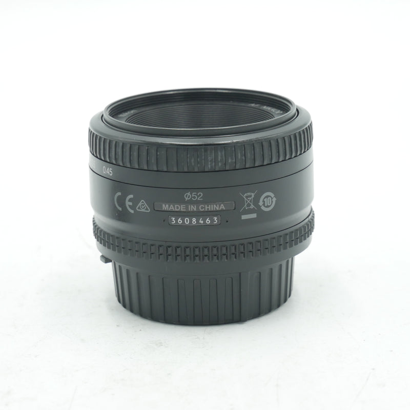 Nikon AF NIKKOR 50mm f/1.8D Lens USED