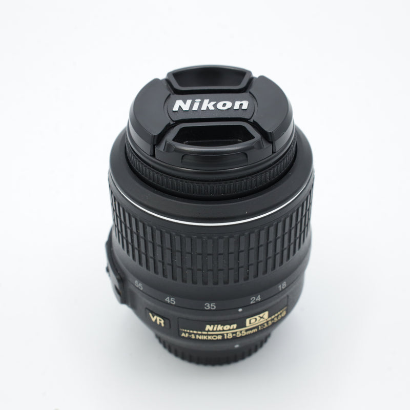 Nikon AF-S DX NIKKOR 18-55mm f/3.5-5.6G VR Lens *USED*