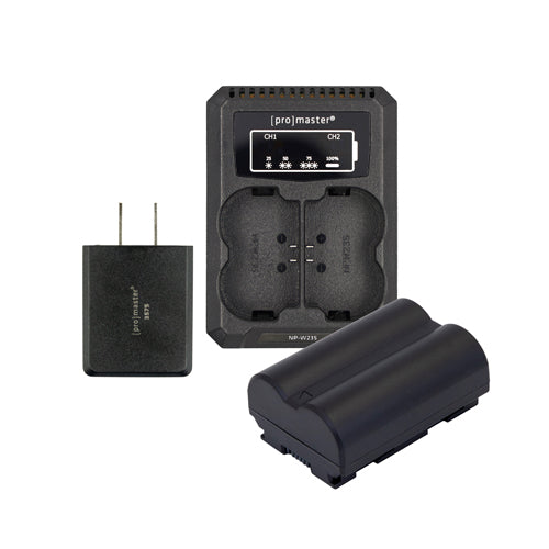 Promaster Battery & Charger Kit For Fujifilm NP-W235