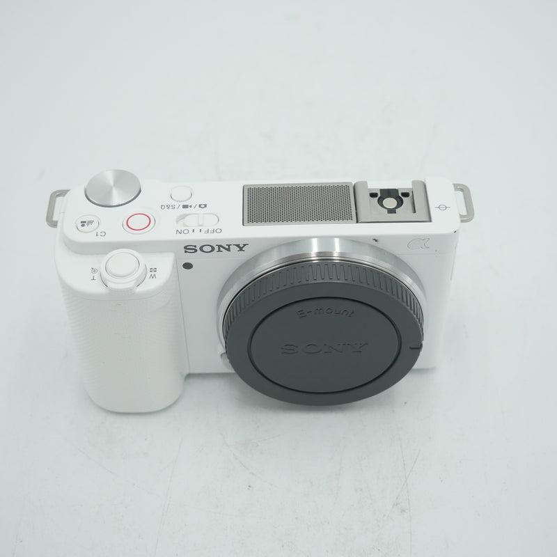 Sony ZV-E10 Mirrorless Camera (White) *USED*