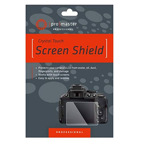 PROMASTER CRYSTAL TOUCH SCREEN SHIELD -OLYMPUS EM1X EM1 EM1MKII EM5MKIII EM10MKIII EM10MKII EM10 EPL8 EPL7 EP5 AND FUJI XT3