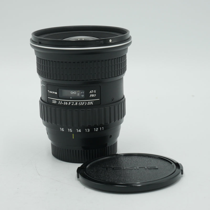 Tokina 11-16mm f/2.8 AT-X 116 Pro DX Autofocus Lens for Nikon DX-Format DSLRs *USED*