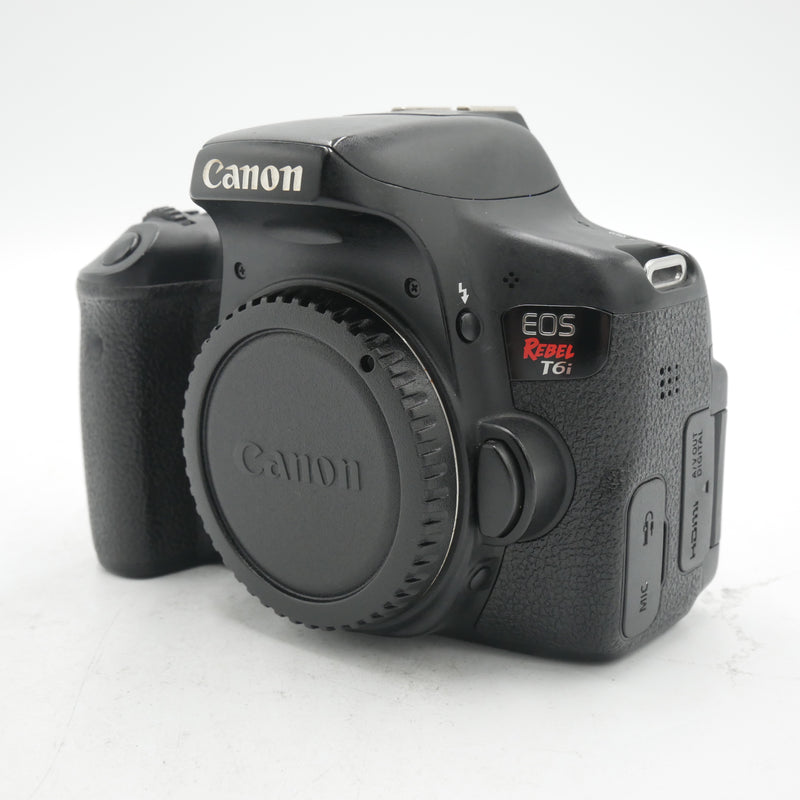 Canon EOS Rebel T6i DSLR Camera (Body Only) USED