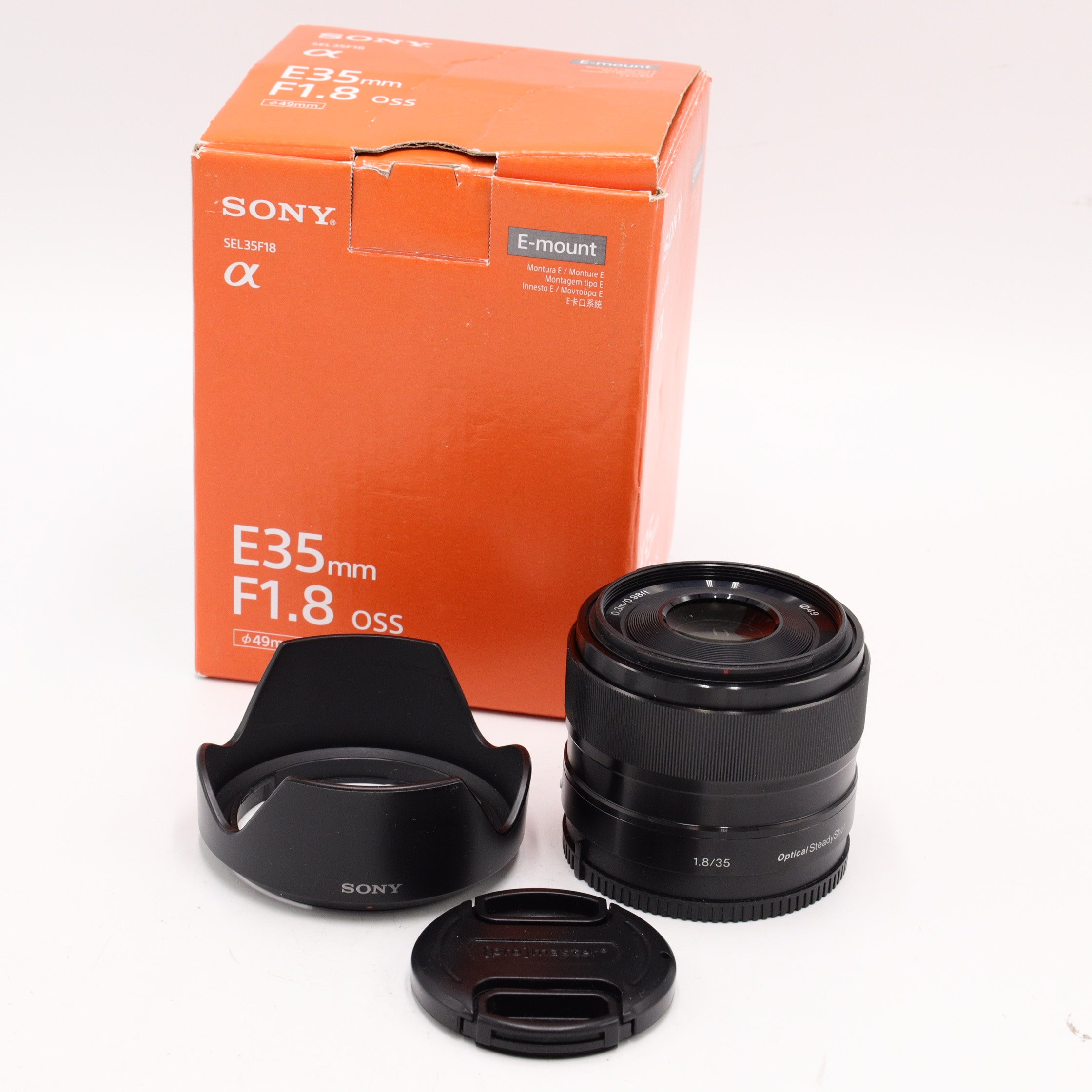 Sony E 35mm f/1.8 OSS Lens *OPEN BOX*