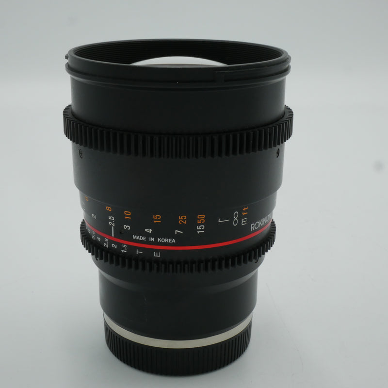 Rokinon 85mm T1.5 Cine DS Lens for Sony E-Mount *USED*