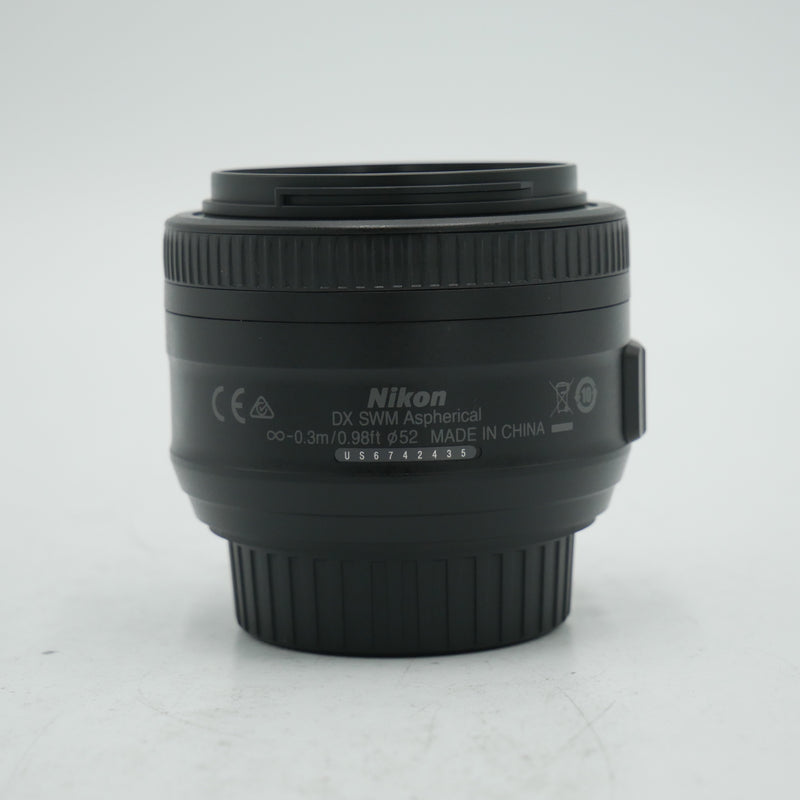 Nikon AF-S DX NIKKOR 35mm f/1.8G Lens *USED*