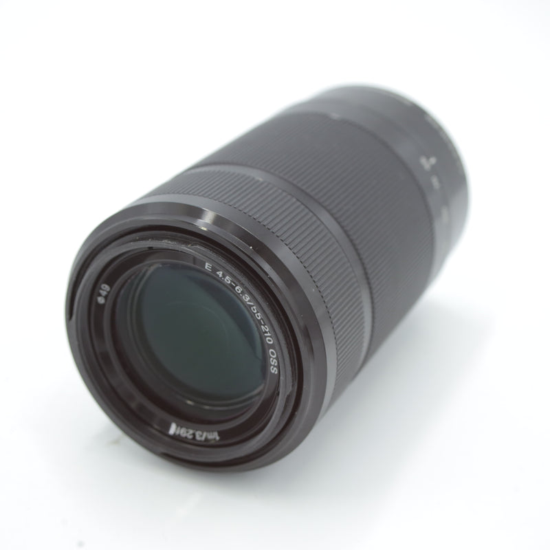 Used Sony E 55-210mm store f/4.5-6.3 OSS Lens (Black)