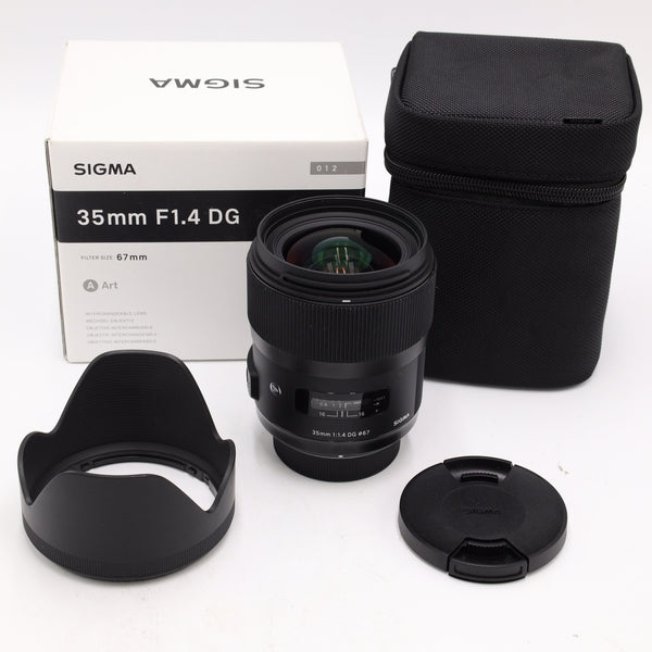 Sigma 35mm f/1.4 DG HSM Art Lens for Nikon F *OPEN BOX*