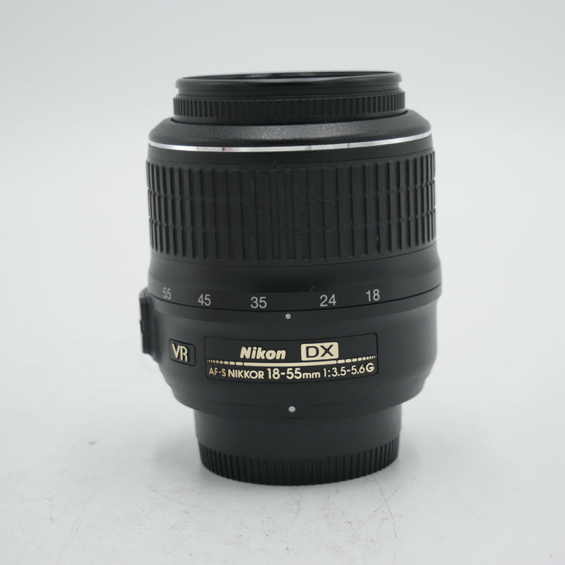 Nikon AF-S DX NIKKOR 18-55mm f/3.5-5.6G VR Lens *USED*