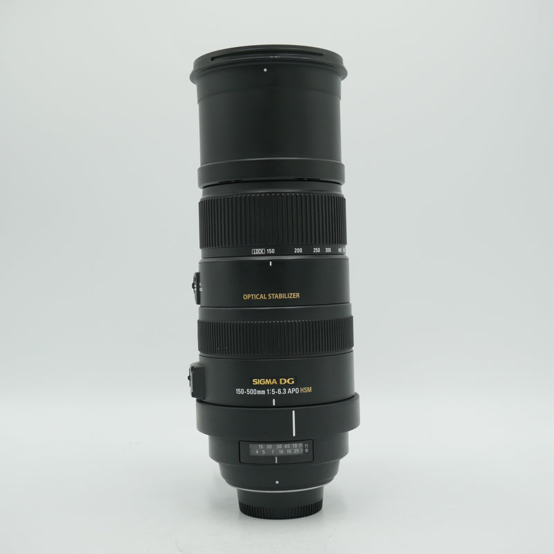 Sigma 150-500mm f/5-6.3 APO DG OS HSM Lens for Nikon F Mount *USED*