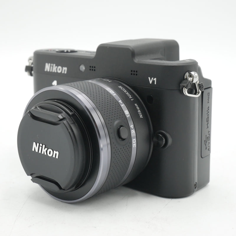 Nikon 1 V1 Mirrorless Digital Camera with 10-30mm Lens (Black) *USED*