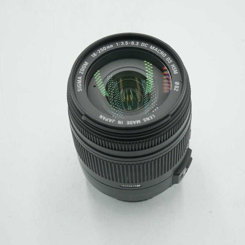 Sigma 18-250mm F3.5-6.3 DC Macro OS HSM for Canon EF Mount *USED*