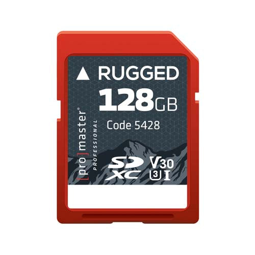 Promaster SDXC 128GB Rugged UHS-I