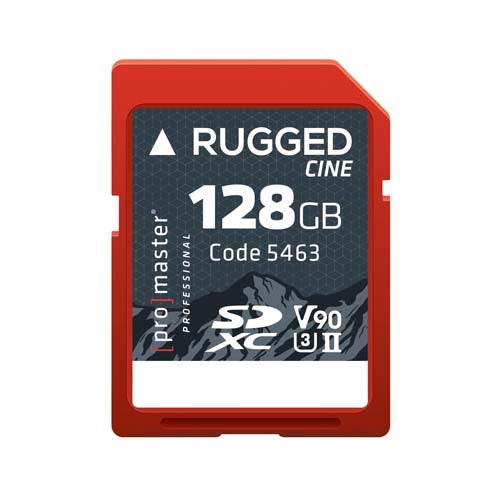 Promaster Rugged SDXC Card 5463 - 128GB UHS-II V90