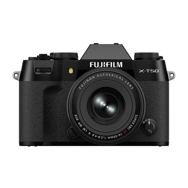 FUJIFILM X-T50 Mirrorless Camera with XF 16-50mm f/2.8-4.8 Lens (Black