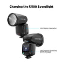 Westcott FJ100 M Touchscreen Speedlight Flash with Multi-Brand Camera Mount (100Ws)