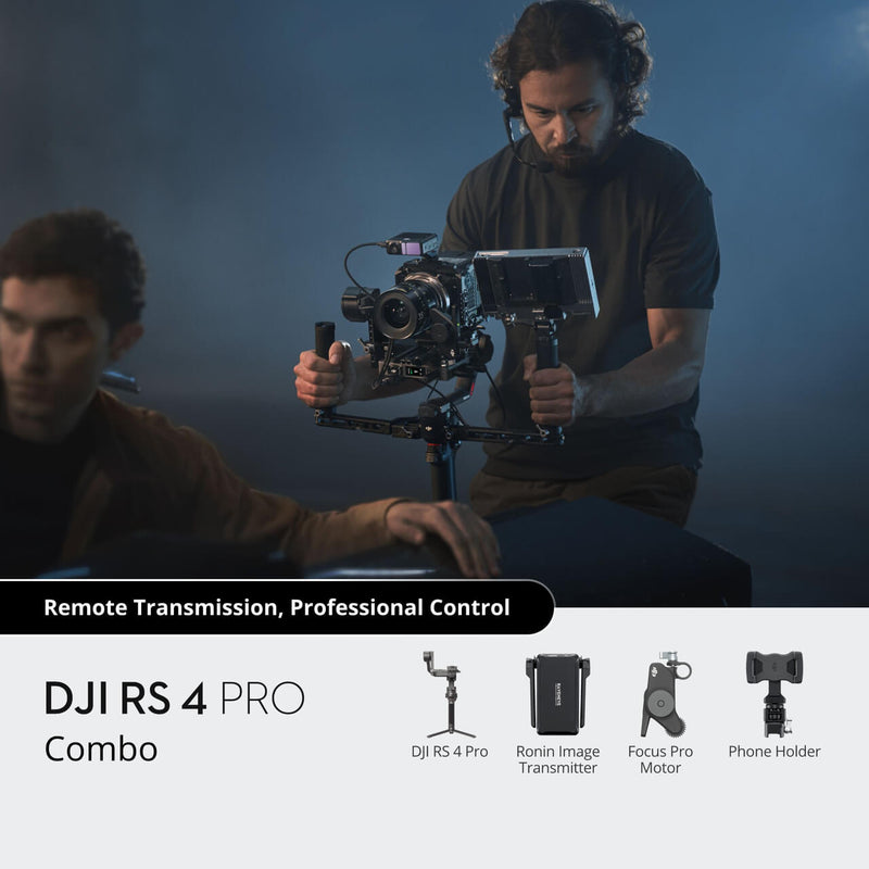 DJI RS 4 Pro Gimbal Stabilizer Combo