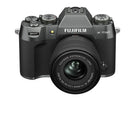 FUJIFILM X-T50 Mirrorless Camera with 15-45mm f/3.5-5.6 Lens (Charcoal Silver)