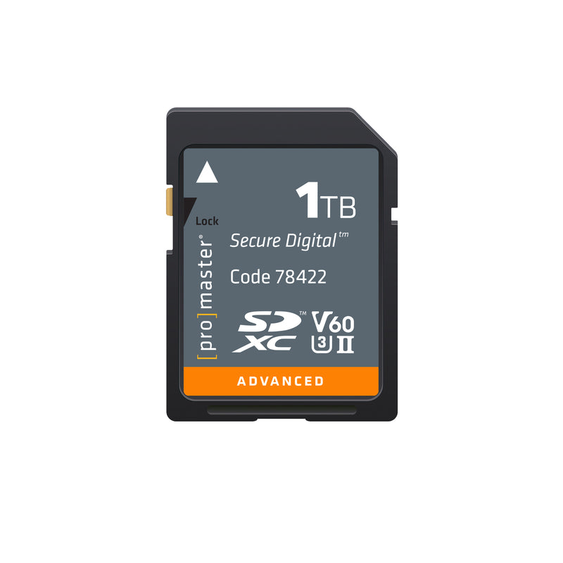 Promaster SDXC 1TB Advanced UHS-II V60 Memory Card