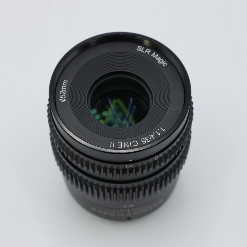 SLR Magic CINE 35mm T1.4 II Lens (MFT) *USED*