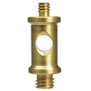 ProMaster Short Brass Spigot 1/4-20 Male To 3/8 Male