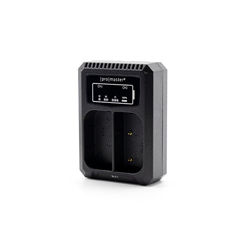 ProMaster Dually Charger - USB For Om System BLX-1