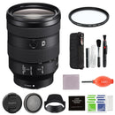 Sony FE 24-105mm F4 G OSS Full Frame Zoom Lens (SEL24105G) Bundle with 77MM Digital HD Filter and Advanced Accessories