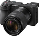 Sony Alpha a6700 Mirrorless Camera with 18-135mm Lens Bundle with 64GB SD Card, Pixel Cleaning Kit & More | Sony a6700
